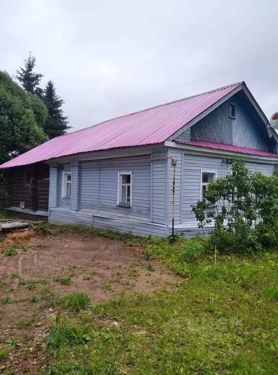 Дом в Кировская область, Слободской район, Бобинское с/пос, д. Заборье ... - Фото 1