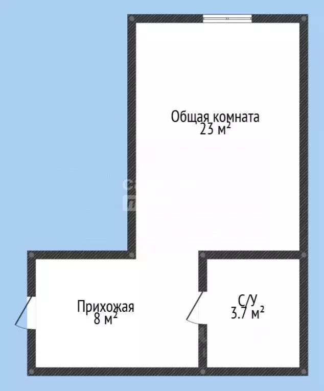 1-к кв. Дагестан, Махачкала Научный Городок мкр, ул. Самурская, 85 ... - Фото 1