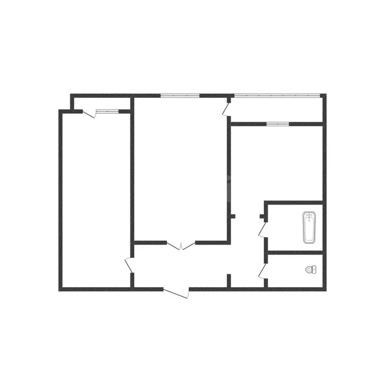 2-комнатная квартира: Ангарск, микрорайон 12А, 2 (51.8 м) - Фото 1
