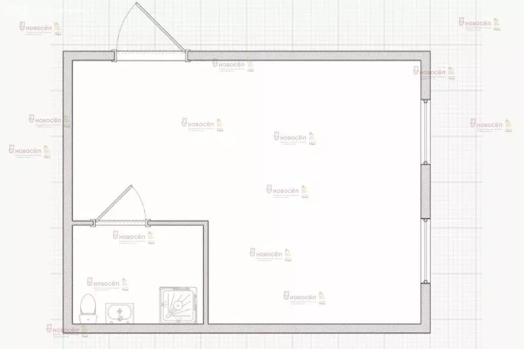 Квартира-студия: Екатеринбург, Круговая улица, 18 (36 м) - Фото 1