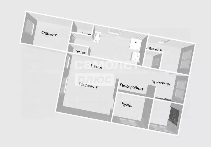 Коттедж в Ульяновская область, Ульяновский район, Ишеевское городское ... - Фото 2