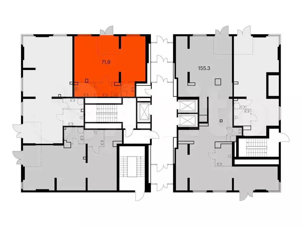 Продам помещение свободного назначения, 71.9 м - Фото 1