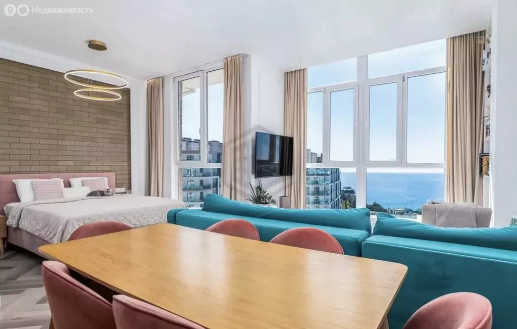 Квартира-студия: Ялта, улица Войкова, 37 (42 м) - Фото 2
