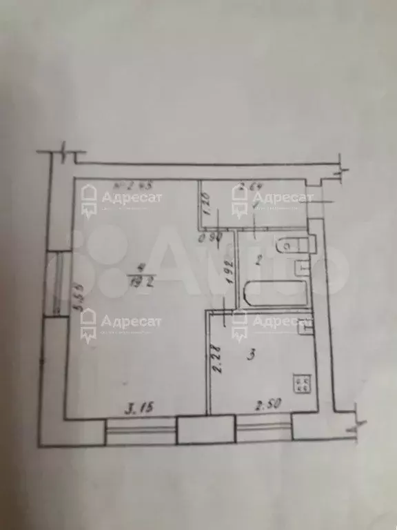 1-к. квартира, 31,3 м, 4/5 эт. - Фото 0
