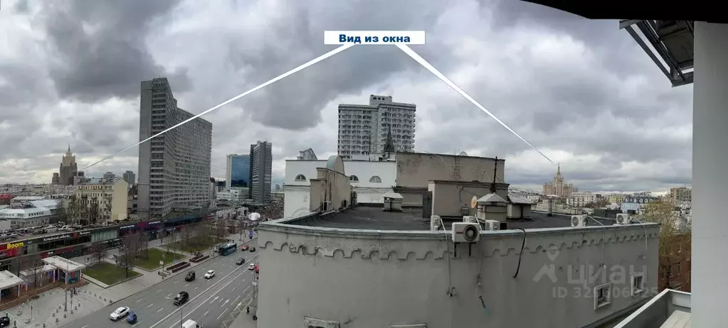 3-к кв. Москва ул. Новый Арбат, 16 (68.7 м) - Фото 2