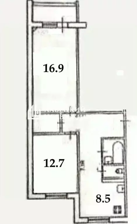2-к кв. Санкт-Петербург Дунайский просп., 3 (54.4 м) - Фото 2