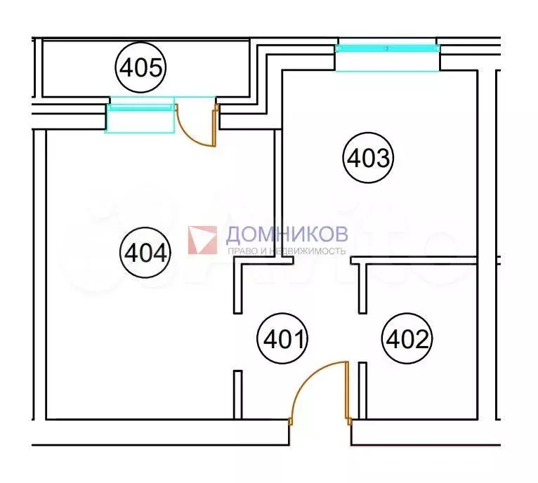 1-к. квартира, 34,9 м, 1/3 эт. - Фото 1