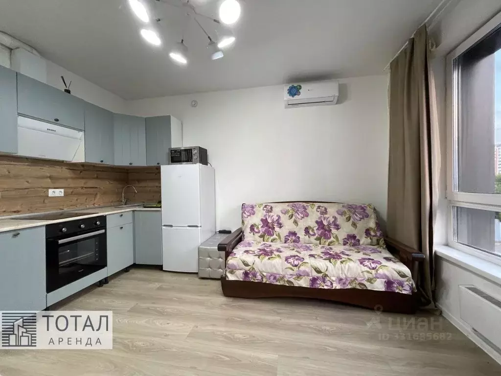 Студия Москва Цимлянская ул., 3к2 (20.0 м) - Фото 2