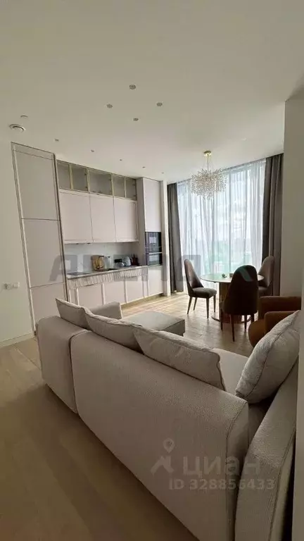 2-к кв. Москва Краснопресненская наб., 14Ак3 (63.0 м) - Фото 2