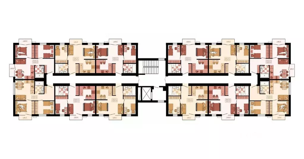 2-к кв. Приморский край, Владивосток Главная ул. (39.87 м) - Фото 1