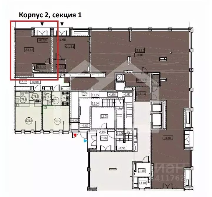 Торговая площадь в Москва Автозаводская ул., 24К1 (45 м) - Фото 2