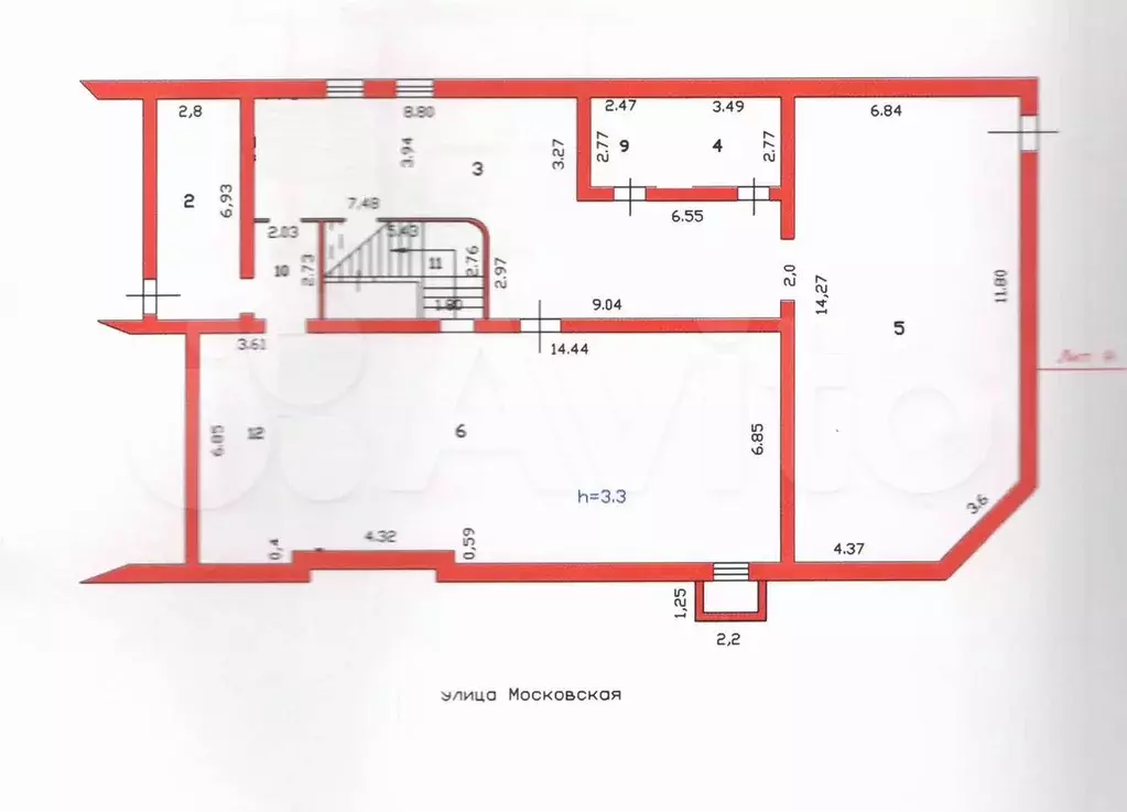 Помещение на трафике, центр, 490 м - Фото 1