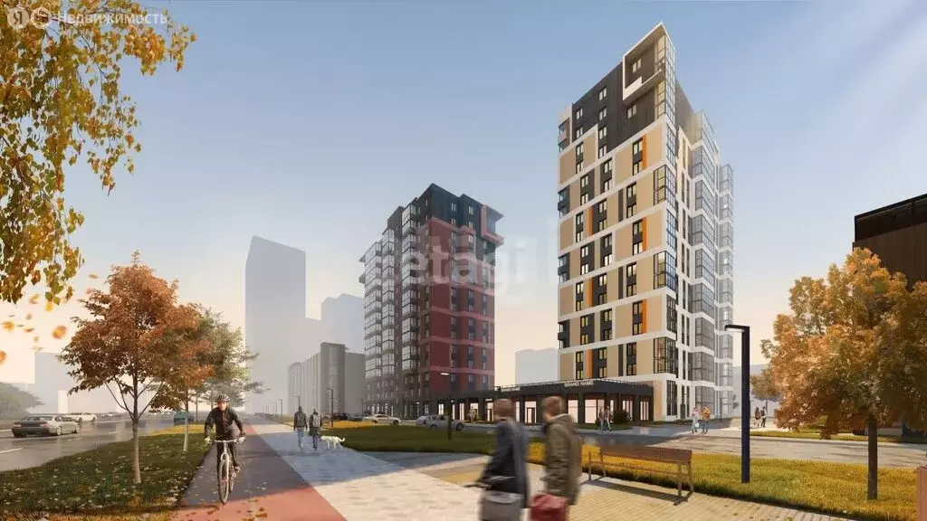 Квартира-студия: Тюмень, Профсоюзная улица, 49 (30.9 м) - Фото 1