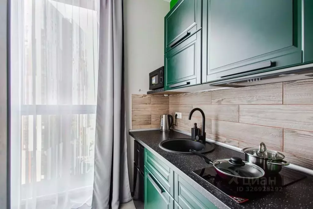 Студия Москва Выборгская ул., 9/1 (25.0 м) - Фото 2