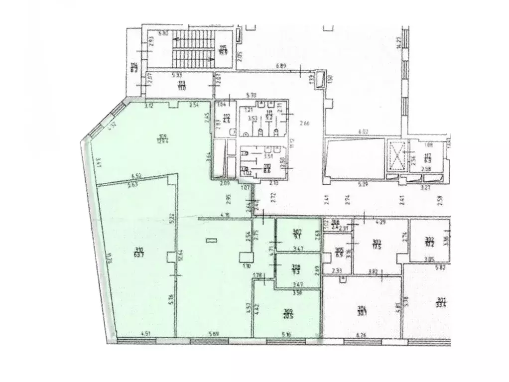 Офис в Санкт-Петербург Лиговский просп., 266с1 (240 м) - Фото 1