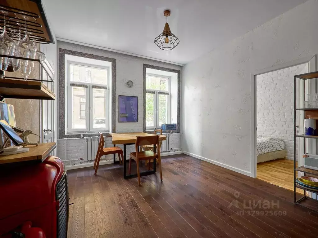 2-к кв. Санкт-Петербург Съезжинская ул., 16В (53.6 м) - Фото 0