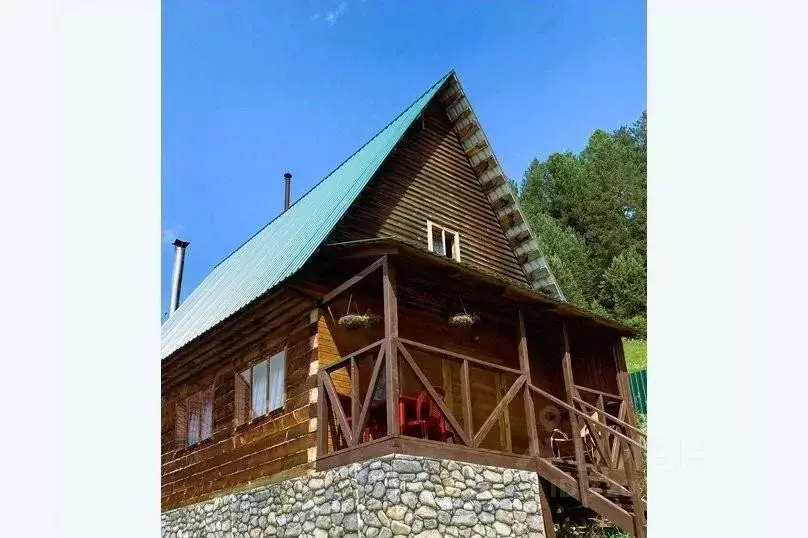 Дом в Алтай, Турочакский район, с. Артыбаш Телецкая ул., 91 (40 м) - Фото 1