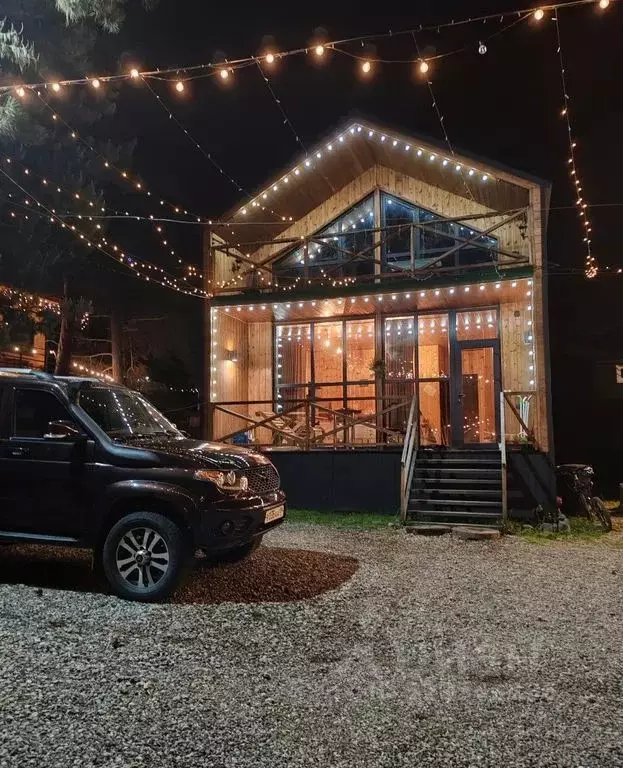 Дом в Карачаево-Черкесия, Зеленчукский район, с. Архыз  (80 м) - Фото 1