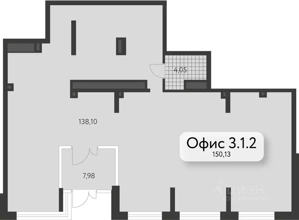 Офис в Свердловская область, Екатеринбург Академический мкр, 3-й кв-л, ... - Фото 1