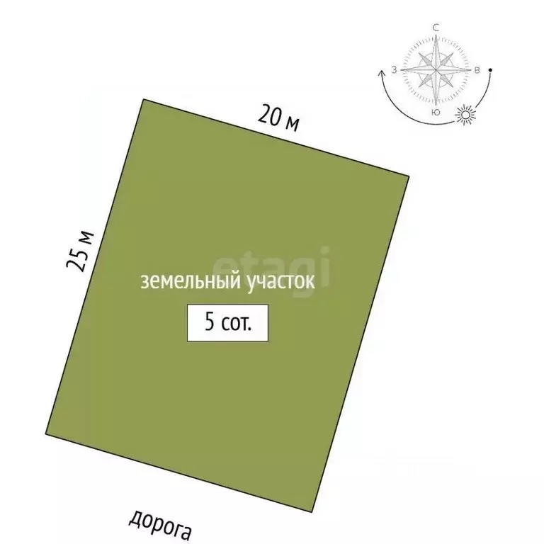 Участок в Ростовская область, Аксайский район, Большелогское с/пос, ... - Фото 2