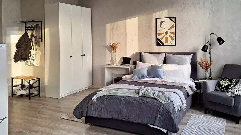 Студия Московская область, Долгопрудный Парковая ул., 44к1 (30.0 м) - Фото 1