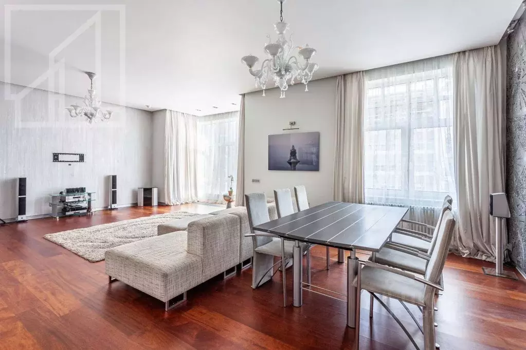 4-к кв. Москва Малый Новопесковский пер., 8 (172.0 м) - Фото 1