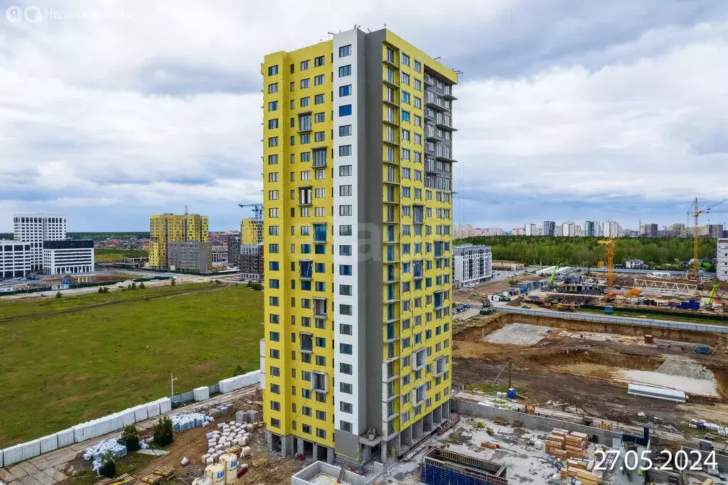 Квартира-студия: Тюмень, жилой комплекс Отличие (36 м) - Фото 1