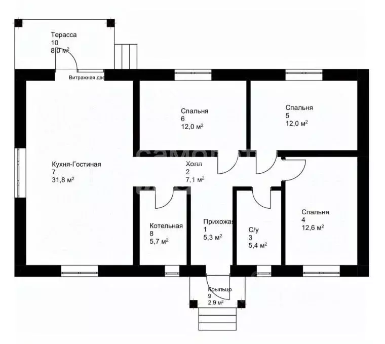 Дом в Липецкая область, Липецк Ленина-Соборная пл. (92 м) - Фото 2