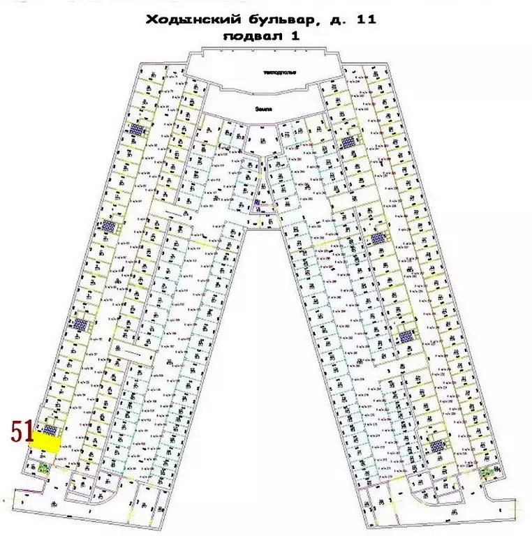 Гараж в Москва Ходынский бул., 11 (22 м) - Фото 1