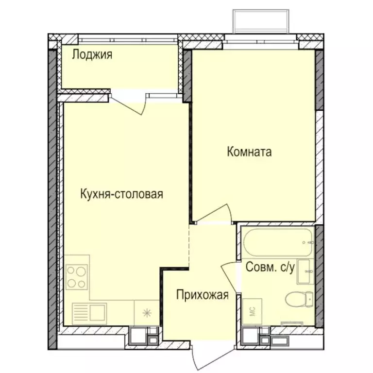 1-к кв. Удмуртия, Ижевск Автопроизводство жилрайон, Норвежский Лес ... - Фото 0