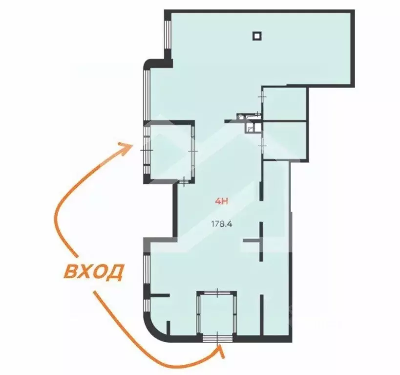 Помещение свободного назначения в Москва Сиреневый бул., 4/7 (178 м) - Фото 2