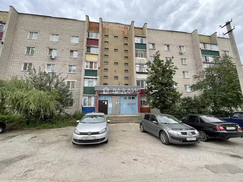 1-к кв. Липецкая область, Липецк Сырский Рудник мкр, ул. Ударников, 8 ... - Фото 0