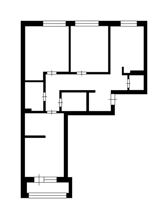 3-комнатная квартира: Новосибирск, Октябрьская улица, 17 (104.8 м) - Фото 0