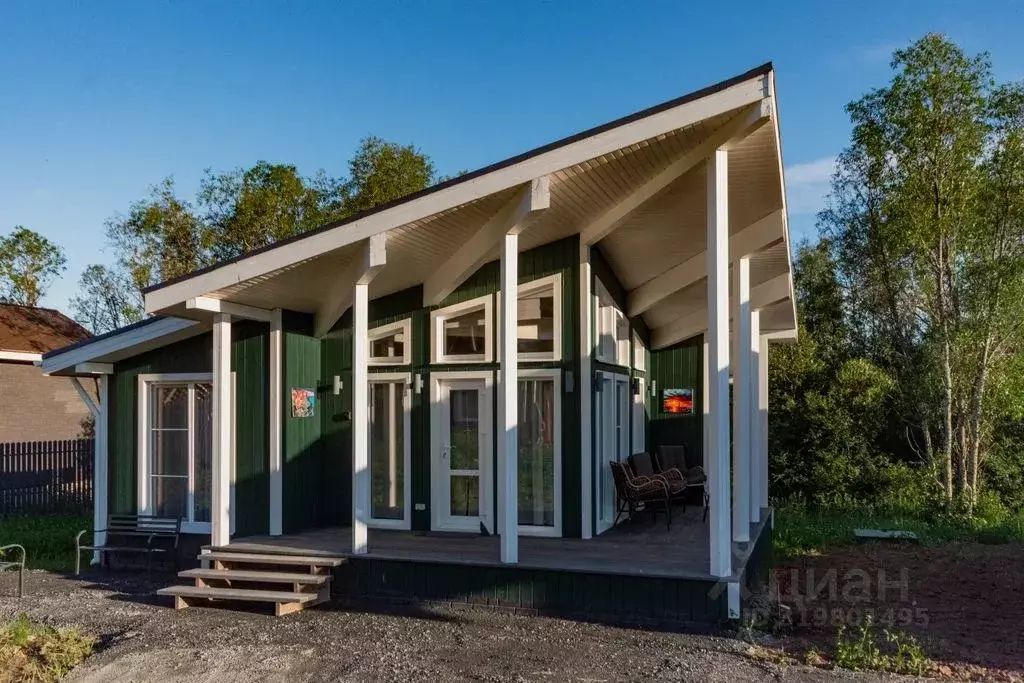 Дом в Карелия, Сортавальский муниципальный округ, пос. Лахденкюля ул. ... - Фото 1