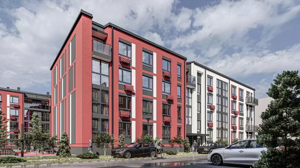 1-к кв. Калининградская область, Зеленоградск  (34.48 м) - Фото 2