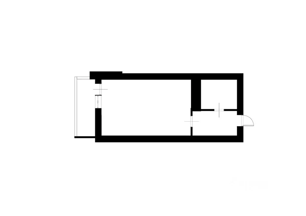 1-к кв. Воронежская область, Воронеж ул. Ломоносова, 84 (30.0 м) - Фото 2