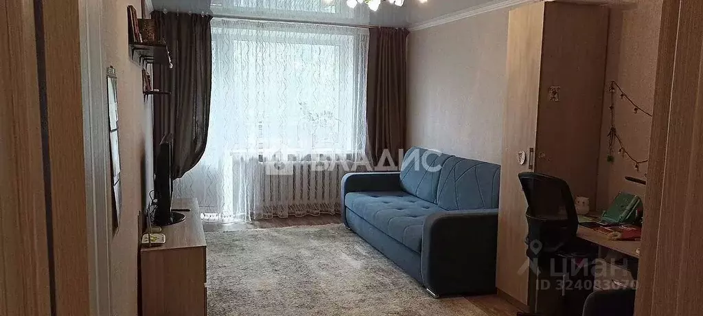 1-к кв. Татарстан, Нижнекамск просп. Химиков, 64 (40.2 м) - Фото 1