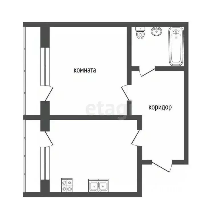 1-к кв. Мордовия, Саранск ул. Сураева-Королева, 5 (44.6 м) - Фото 1