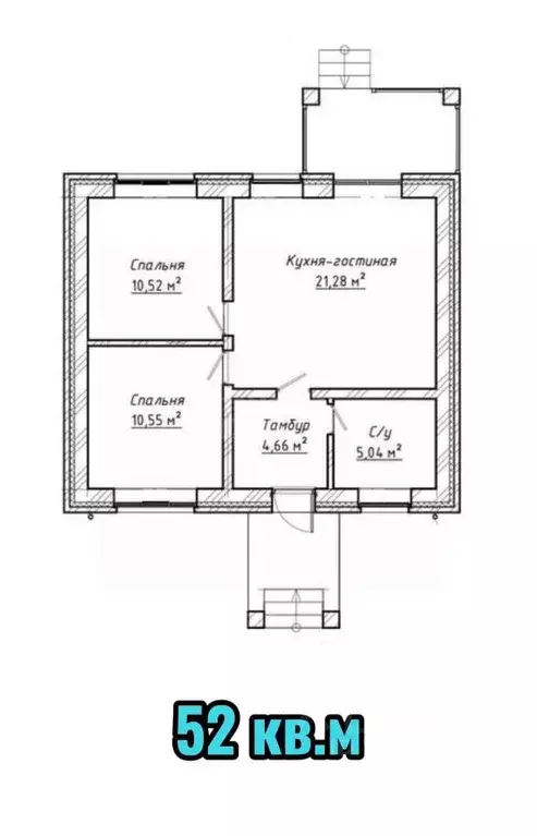 Дом в Оренбургская область, с. Илек ул. Есенина (52 м) - Фото 2