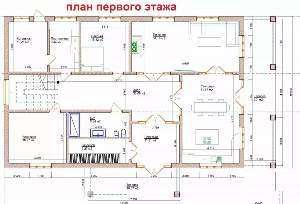 Коттедж в Ленинградская область, Гатчинский муниципальный округ, пос. ... - Фото 0