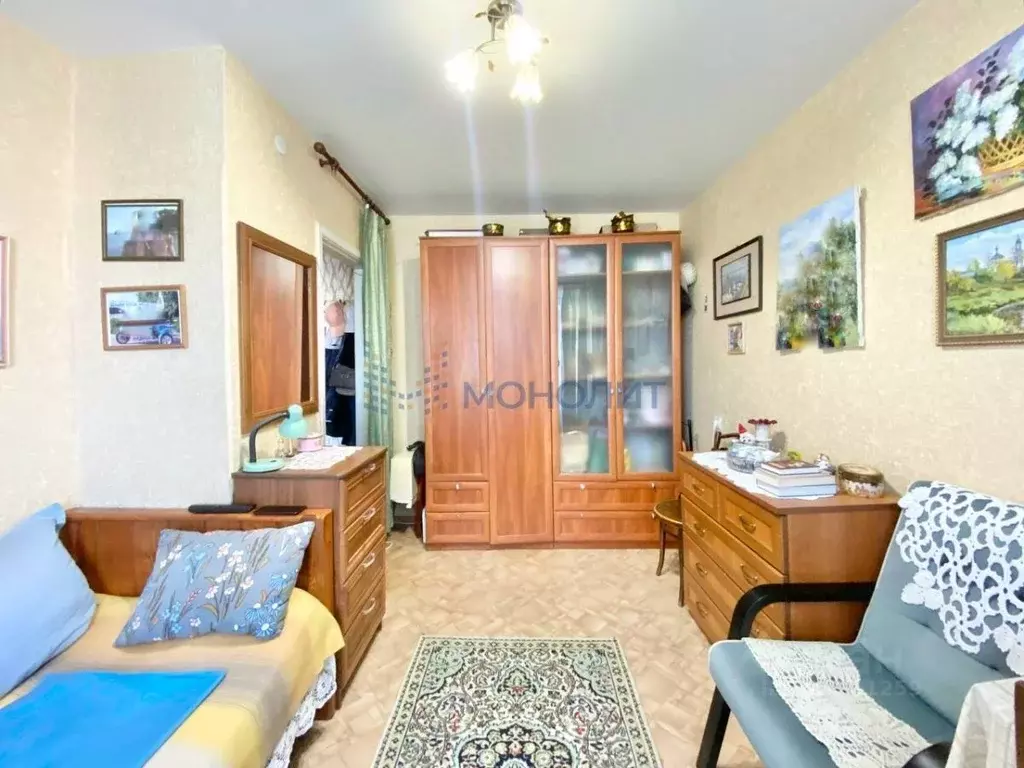 1-к кв. Нижегородская область, Бор пос. Октябрьский, ул. Набережная, 9 ... - Фото 2