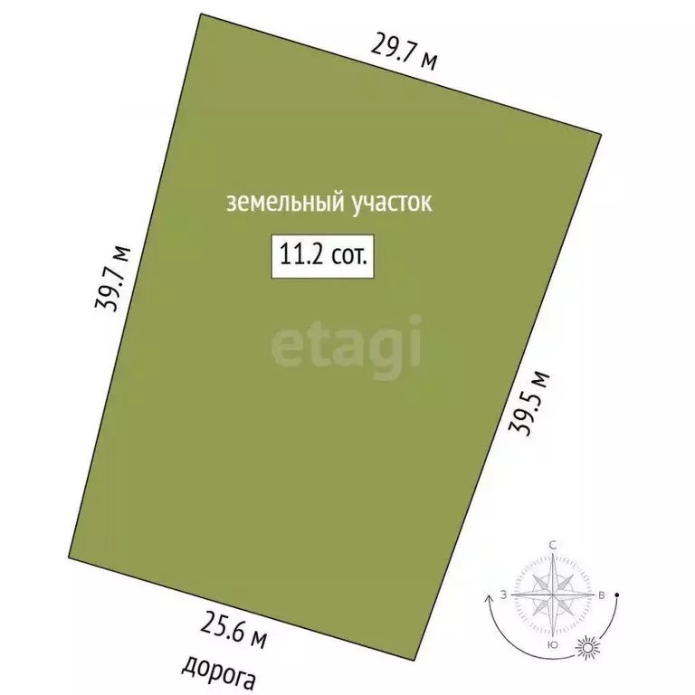 Участок в Тюменская область, Тюменский муниципальный округ, д. Елань, ... - Фото 2