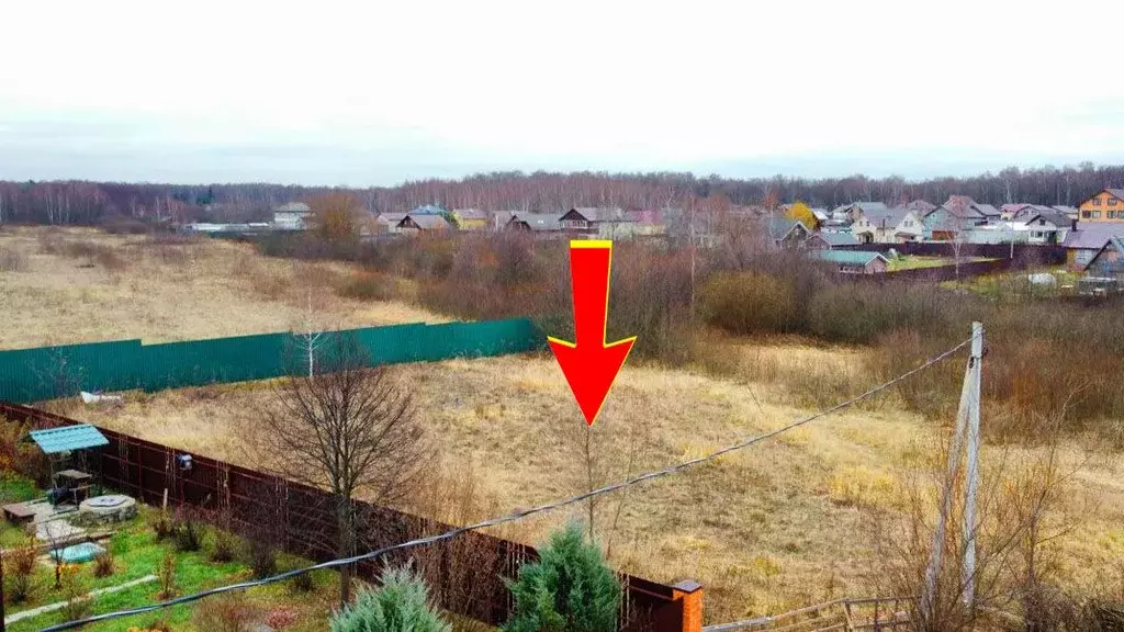 Участок в Московская область, Чехов муниципальный округ, д. Волосово  ... - Фото 1