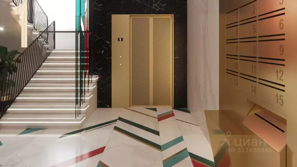 2-к кв. Санкт-Петербург наб. Реки Карповки, 27 (70.2 м) - Фото 2