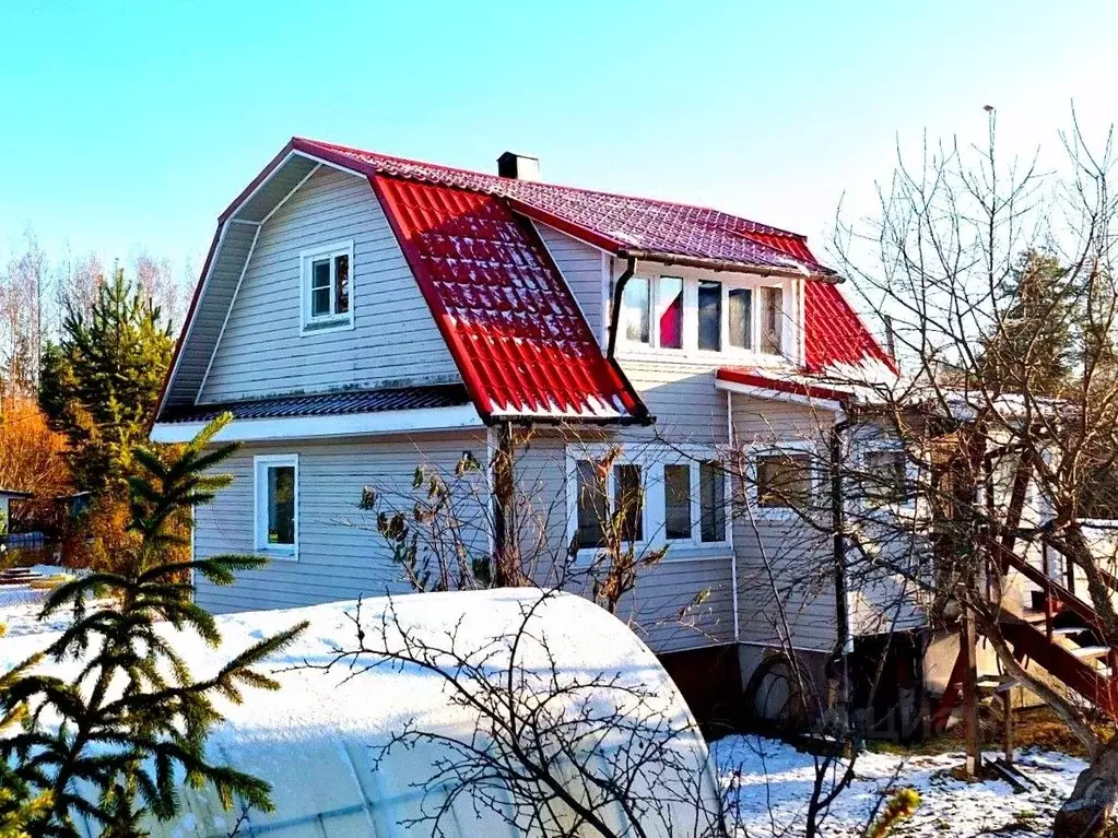 Дом в Ленинградская область, Лужский район, Мшинское с/пос, Мшинская ... - Фото 1