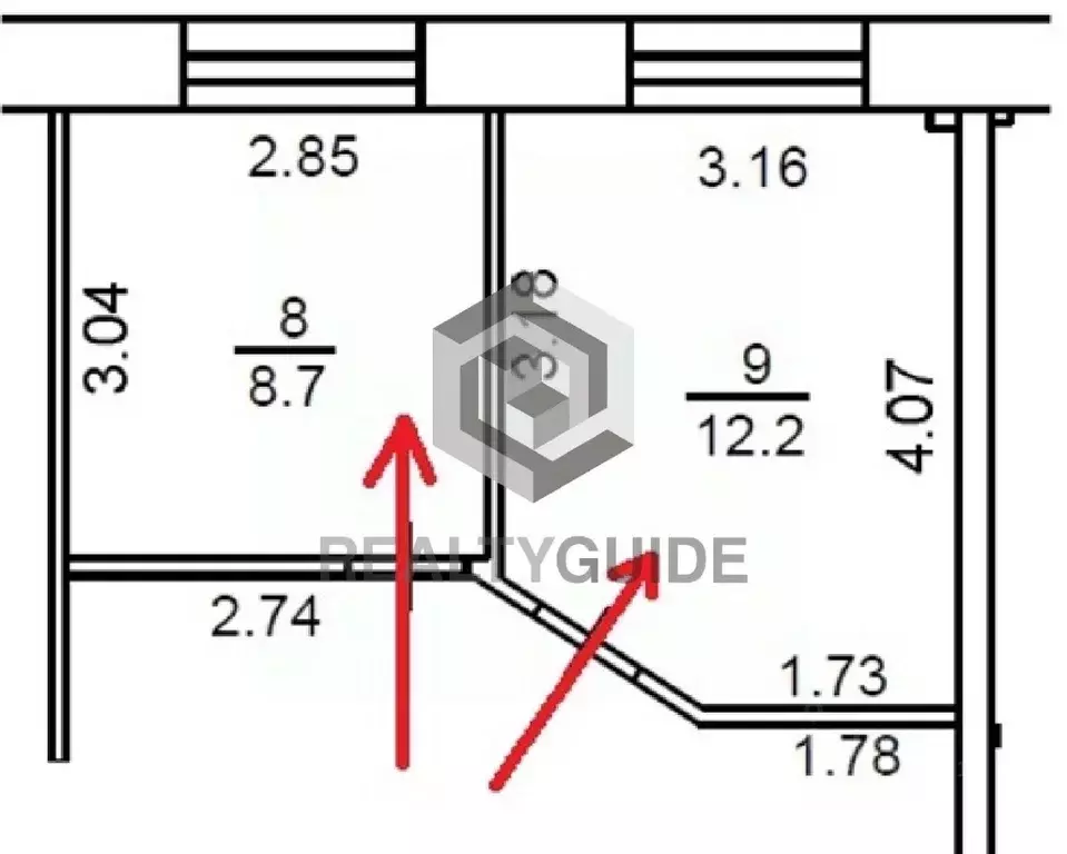 Офис в Москва ул. Водников, 2 (21 м) - Фото 1