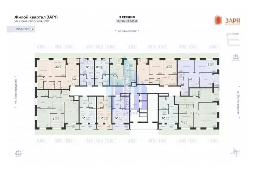 1-комнатная квартира: Воронеж, Ленинградская улица, 29Б (19.3 м) - Фото 0