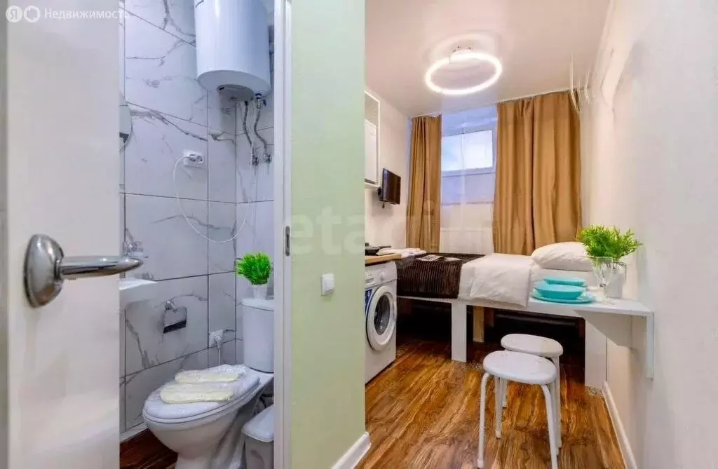 Квартира-студия: Санкт-Петербург, улица Чехова, 9 (12 м) - Фото 1