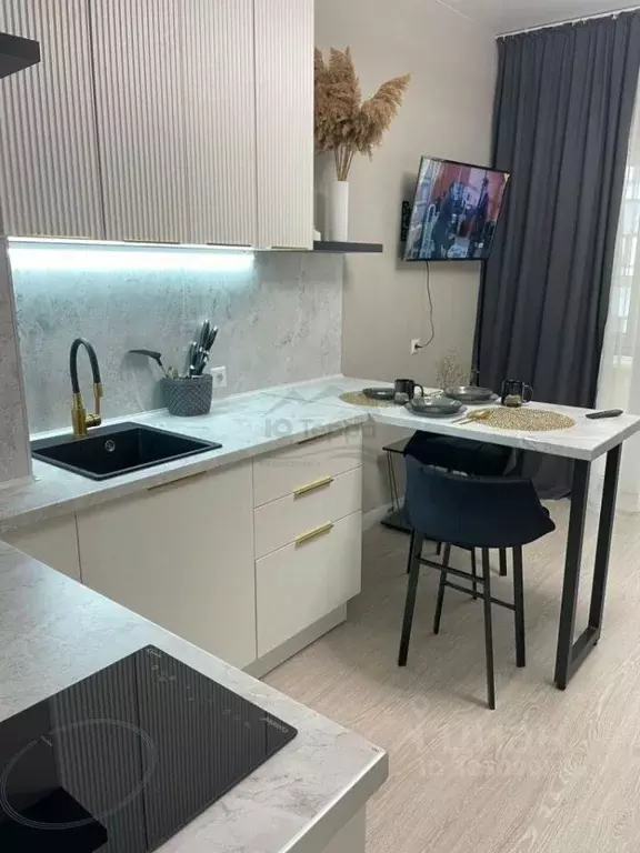 Студия Краснодарский край, Новороссийск ул. Матвейкина, 1Ак1 (27.0 м) - Фото 1