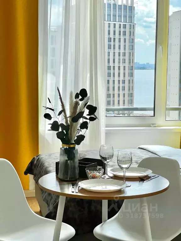 Студия Санкт-Петербург просп. Крузенштерна, 4 (23.0 м) - Фото 1